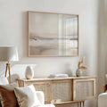 Cuadro Decorativo Abstracto Océano Beige
