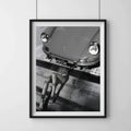 Cuadro Decorativo Porsche 911 blanco y negro