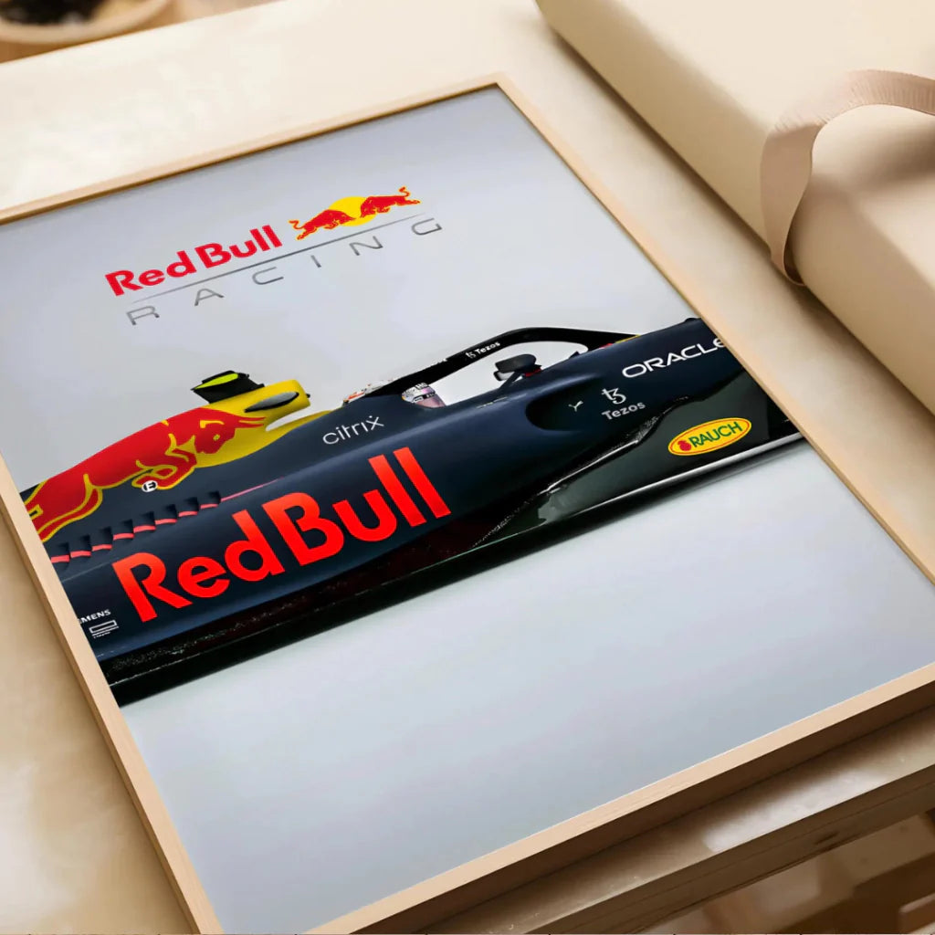 Set x3 Decorativo Red Bull Racing Car