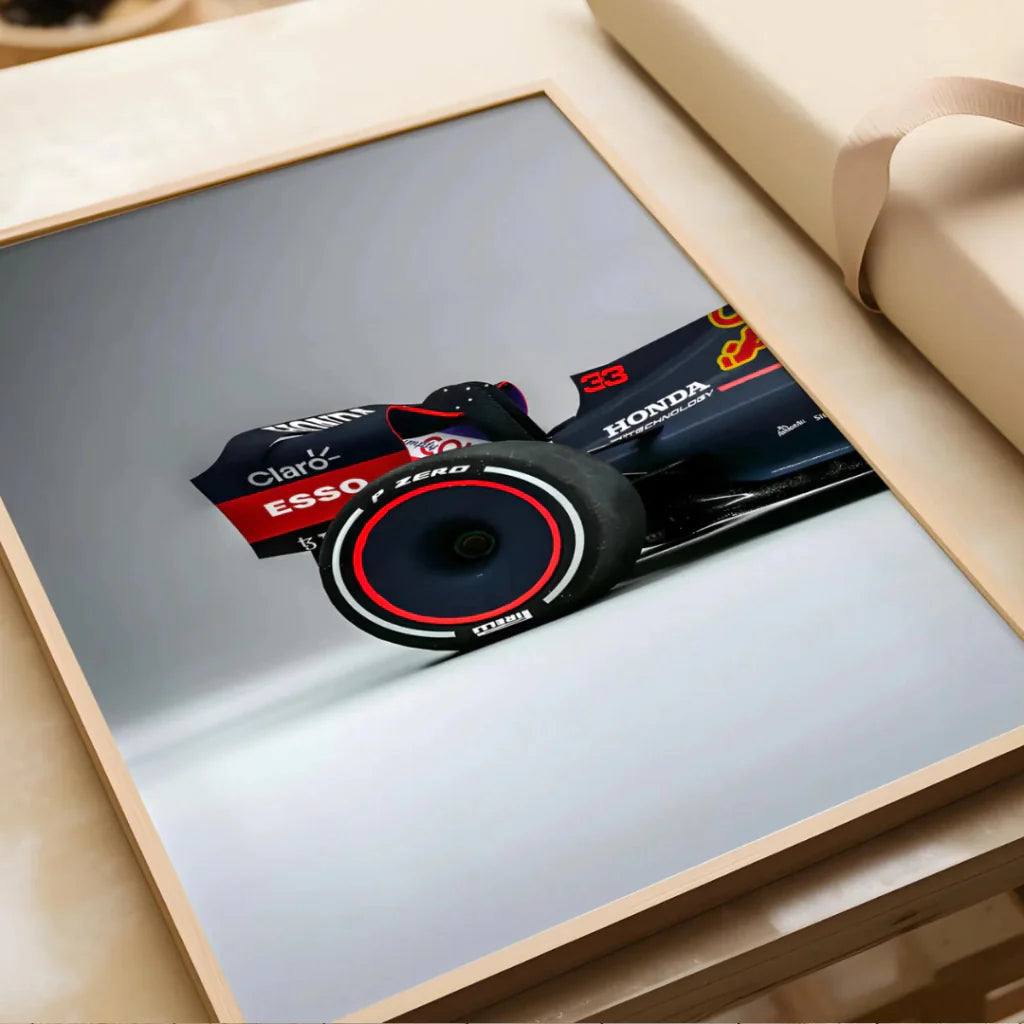 Set x3 Decorativo Red Bull Racing Car