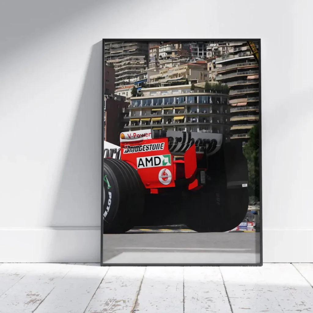 Set x3 Decorativo Ferrari Fórmula 1, Gran Premio de Mónaco