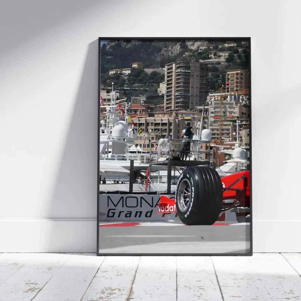 Set x3 Decorativo Ferrari Fórmula 1, Gran Premio de Mónaco