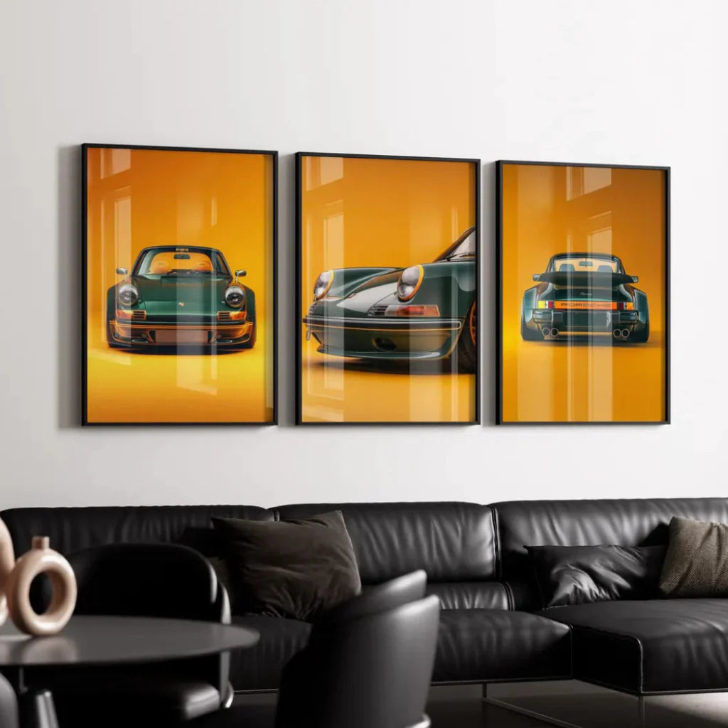 Set x3 Decorativo Porsche 911 GT3RS