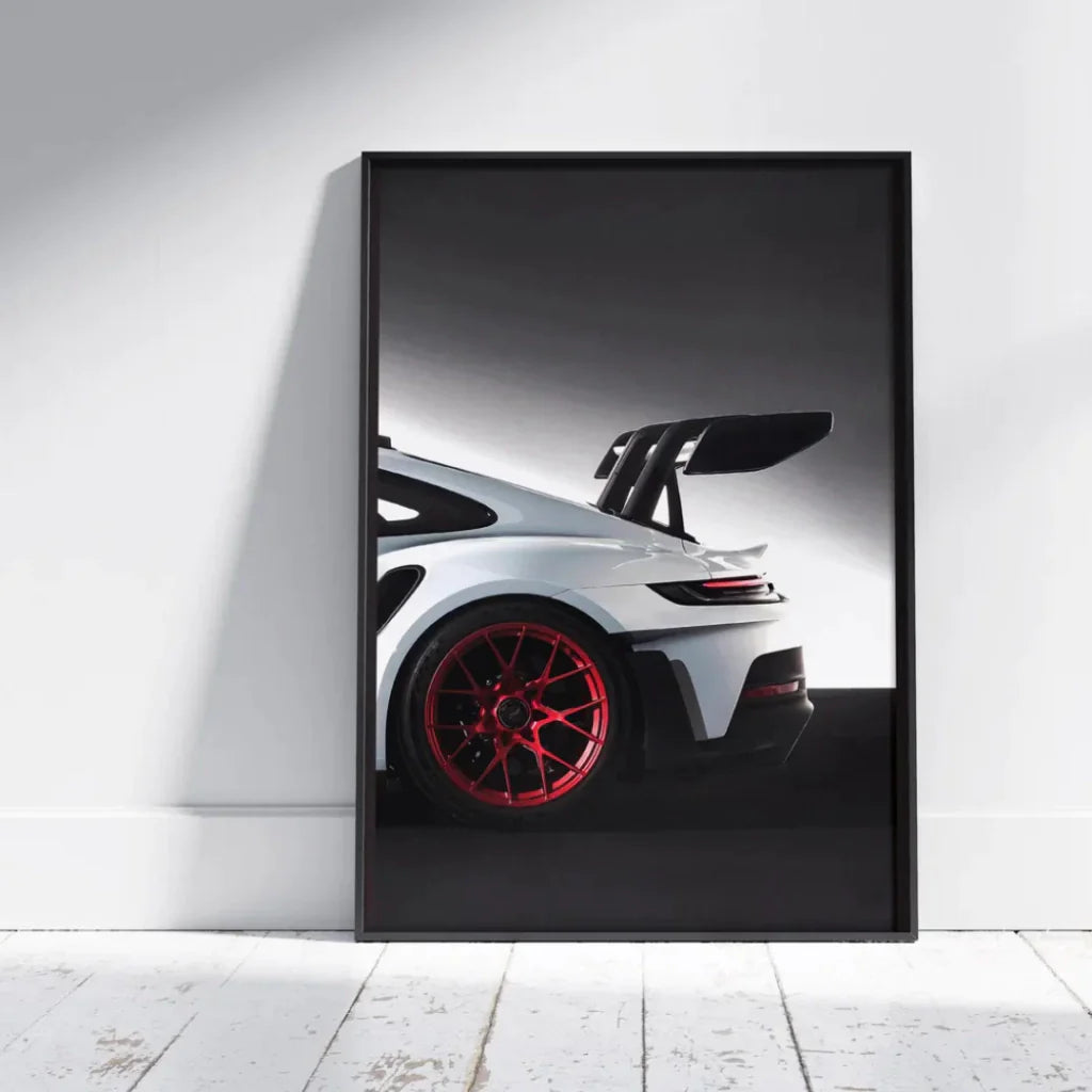 Set x3 Decorativo Porsche 911 GT3RS Deportivo Lujo