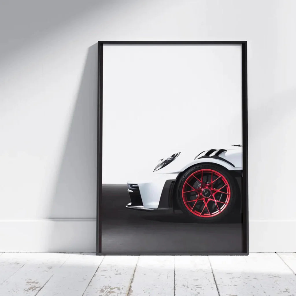 Set x3 Decorativo Porsche 911 GT3RS Deportivo Lujo