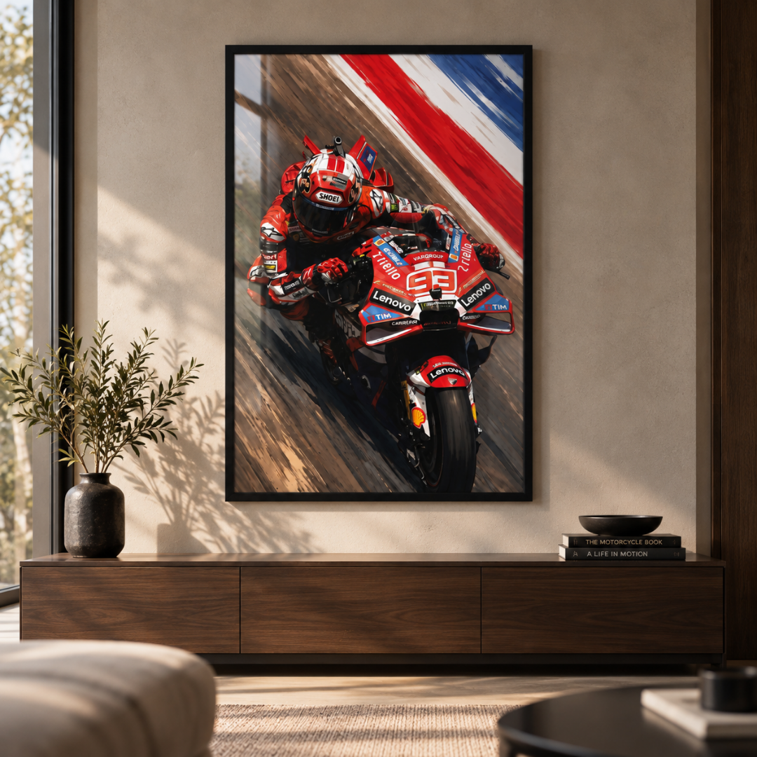 Cuadro MotoGP Ducati 93