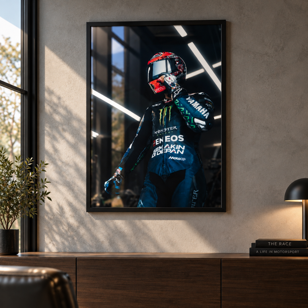 Cuadro Piloto Yamaha MotoGP