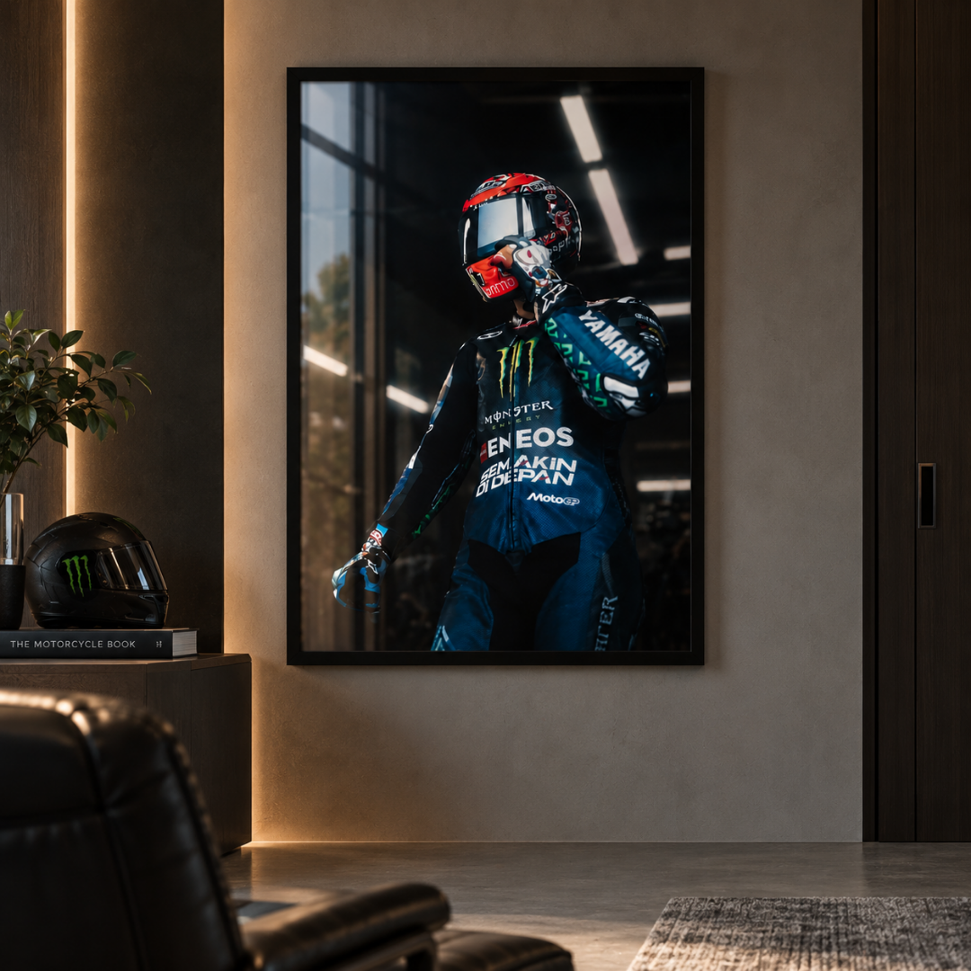 Cuadro Piloto Yamaha MotoGP