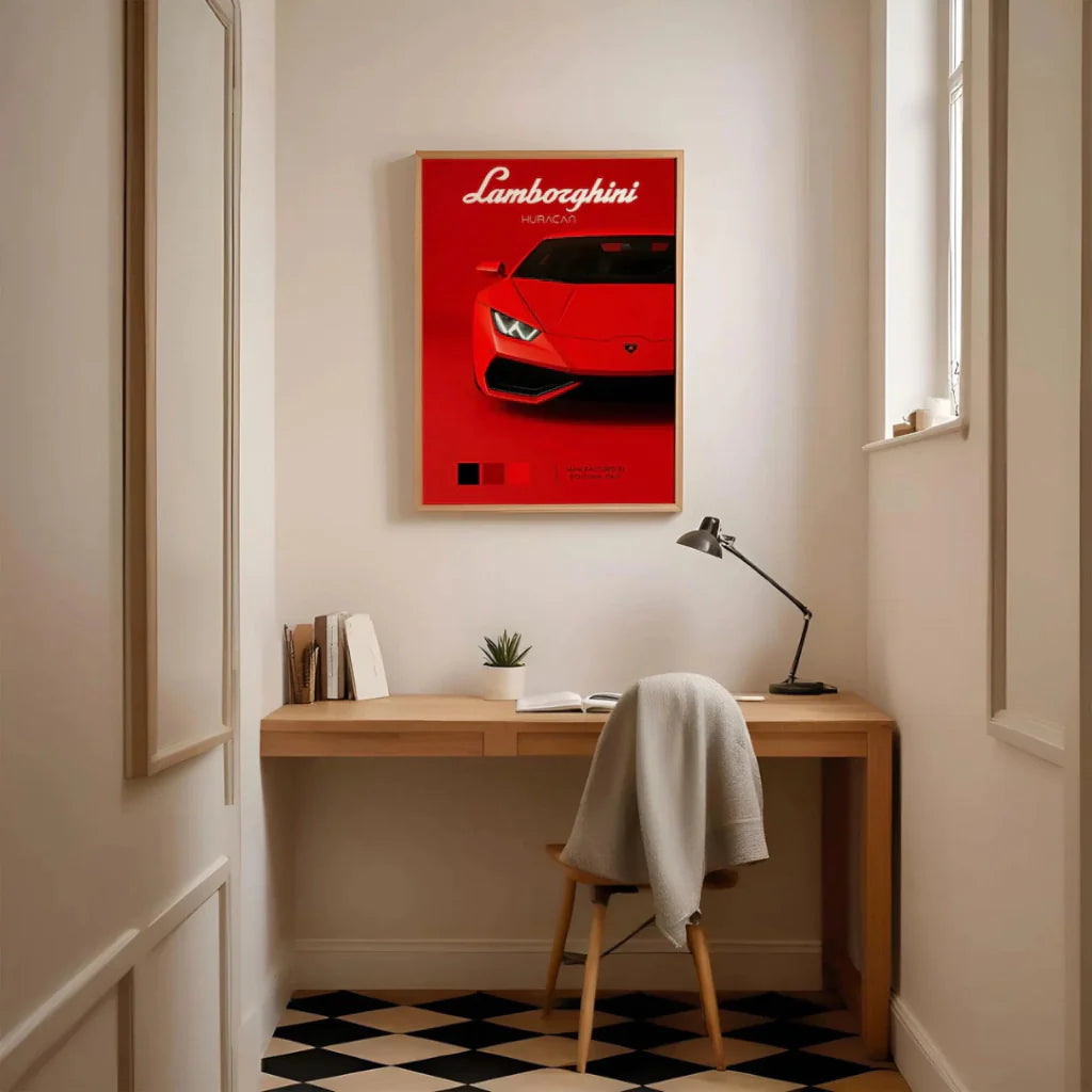 Cuadro Deportivo lamborghini Hurcan