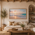 Cuadro Decorativo Atardecer Playero