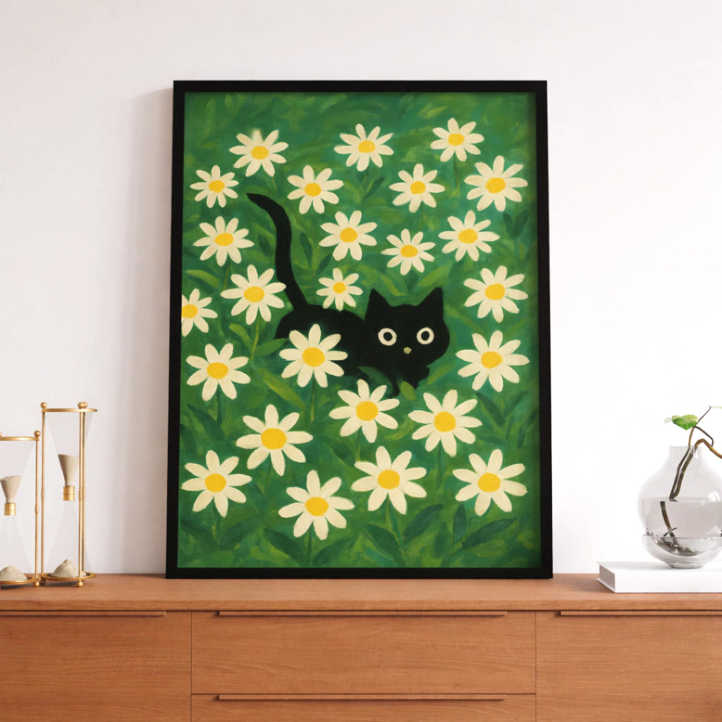 Cuadro Decorativo linda ilustración pop de animal