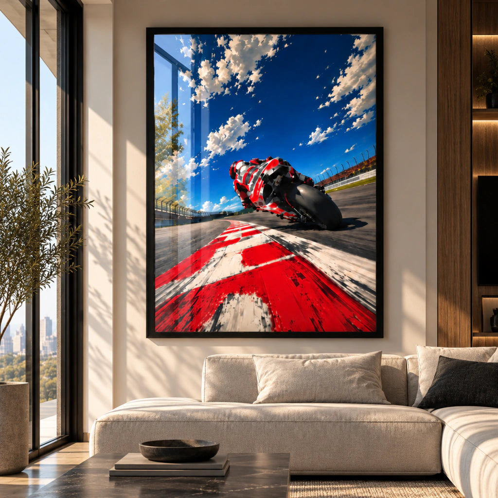 Cuadro MotoGP en Curva