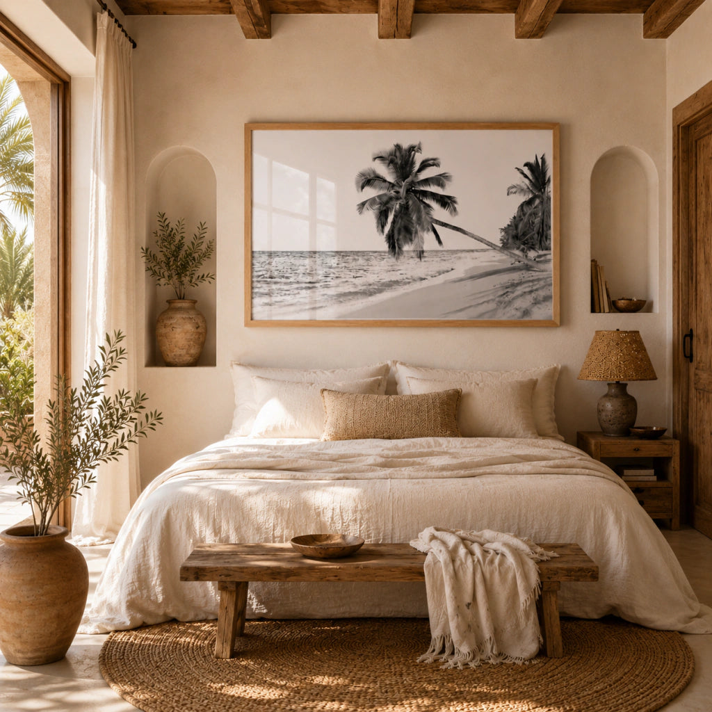 Cuadro Decorativo palmera, póster de playa