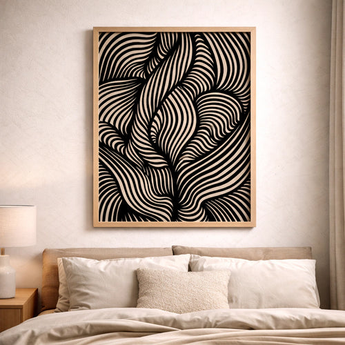 Cuadro Decoración de pared moderna y neutra
