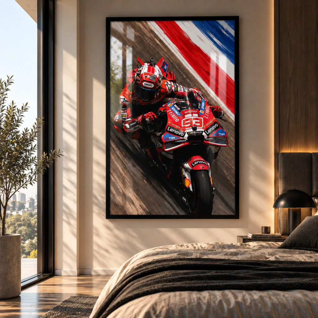 Cuadro MotoGP Ducati 93