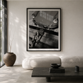 Cuadro Decorativo Porsche 911 blanco y negro