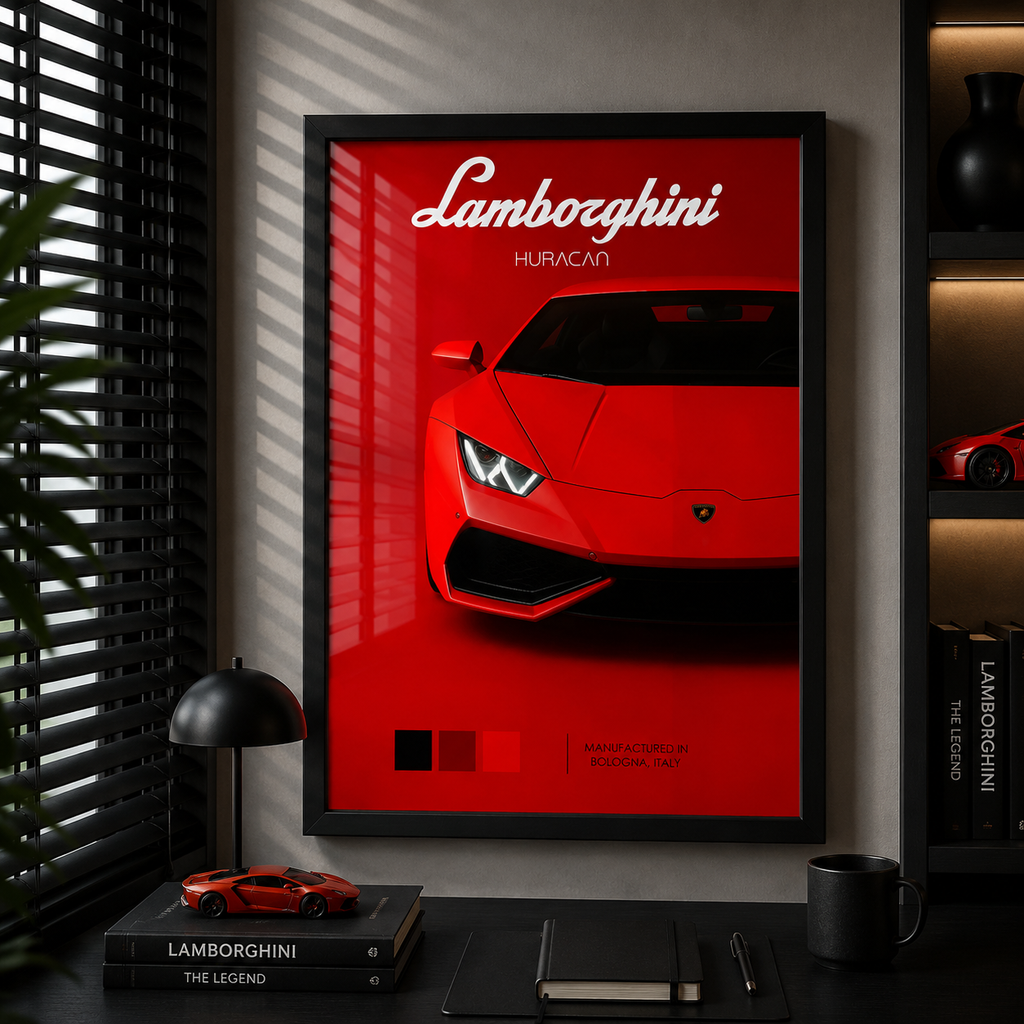 Cuadro Deportivo lamborghini Hurcan