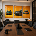 Set x3 Decorativo Porsche 911 GT3RS