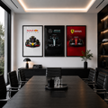 Set x3 Decorativo coches de Fórmula 1: Ferrari, Red Bull, Mercedes