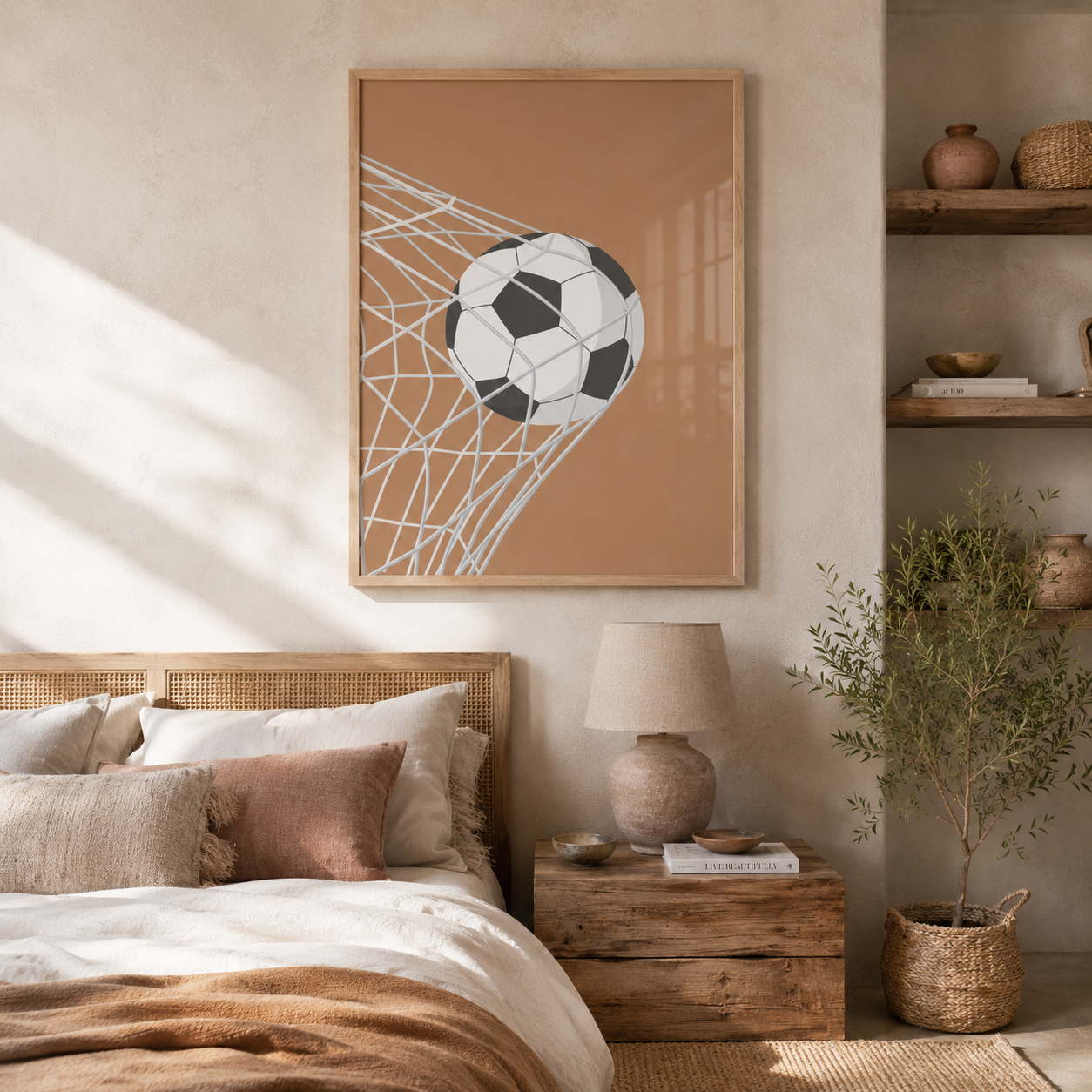 Cuadro Decorativo Pelota de futbol