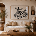 Cuadro Decorativo Ilustración Mujer Bailando