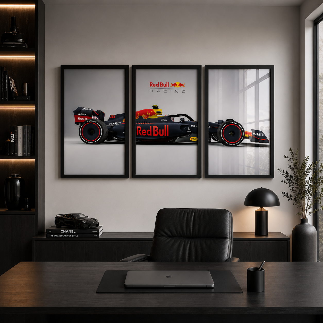 Set x3 Decorativo Red Bull Racing Car