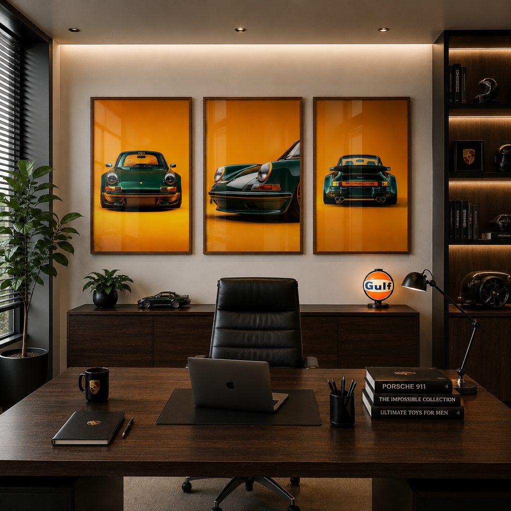 Set x3 Decorativo Porsche 911 GT3RS