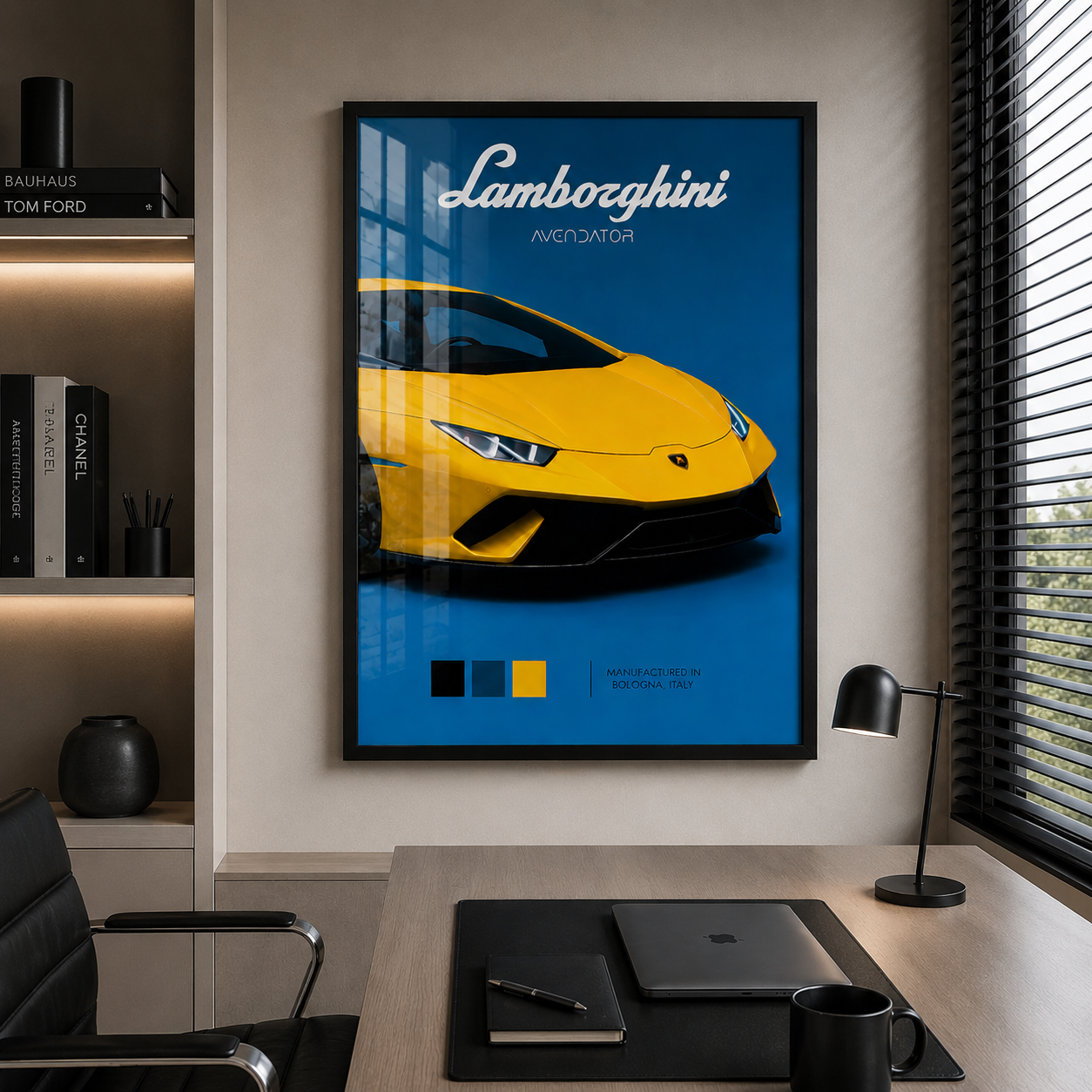 Cuadro Deportivo Lamborghini Aventador