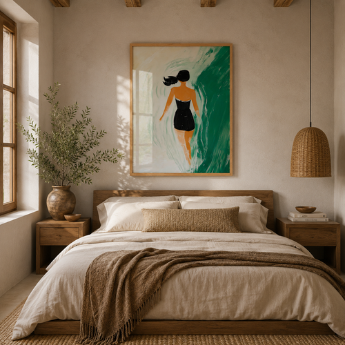 Cuadro Decorativo ilustración Mujer