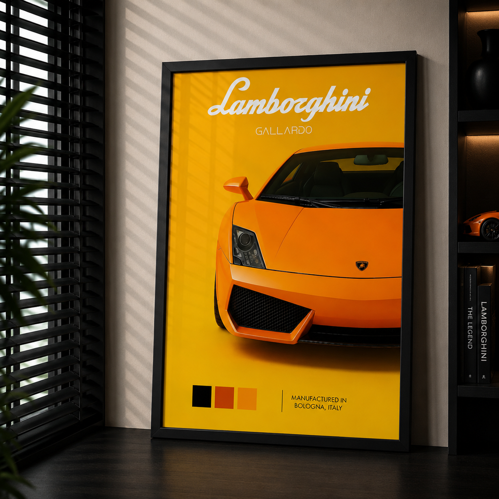 Cuadro Deportivo Lamborghini