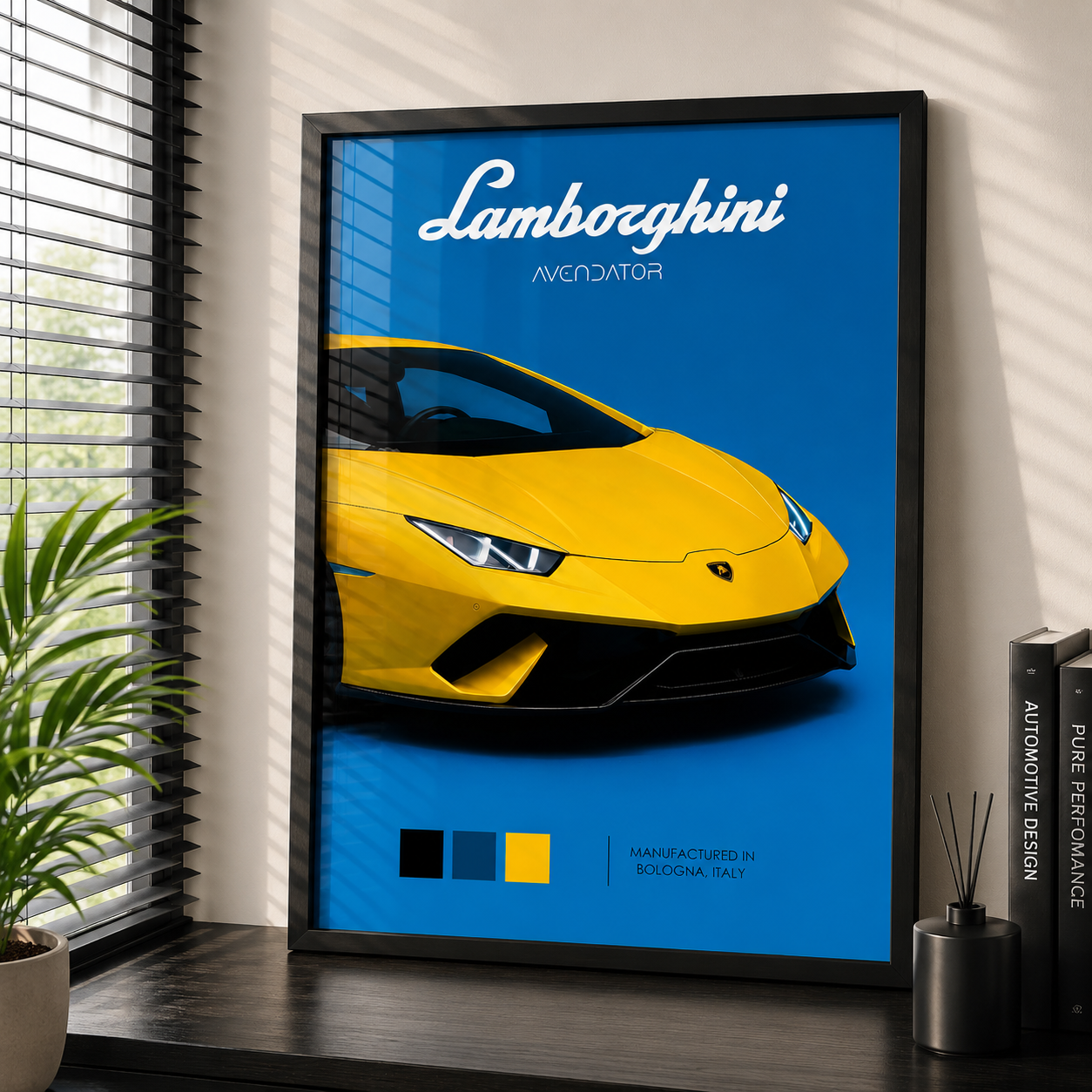 Cuadro Deportivo Lamborghini Aventador