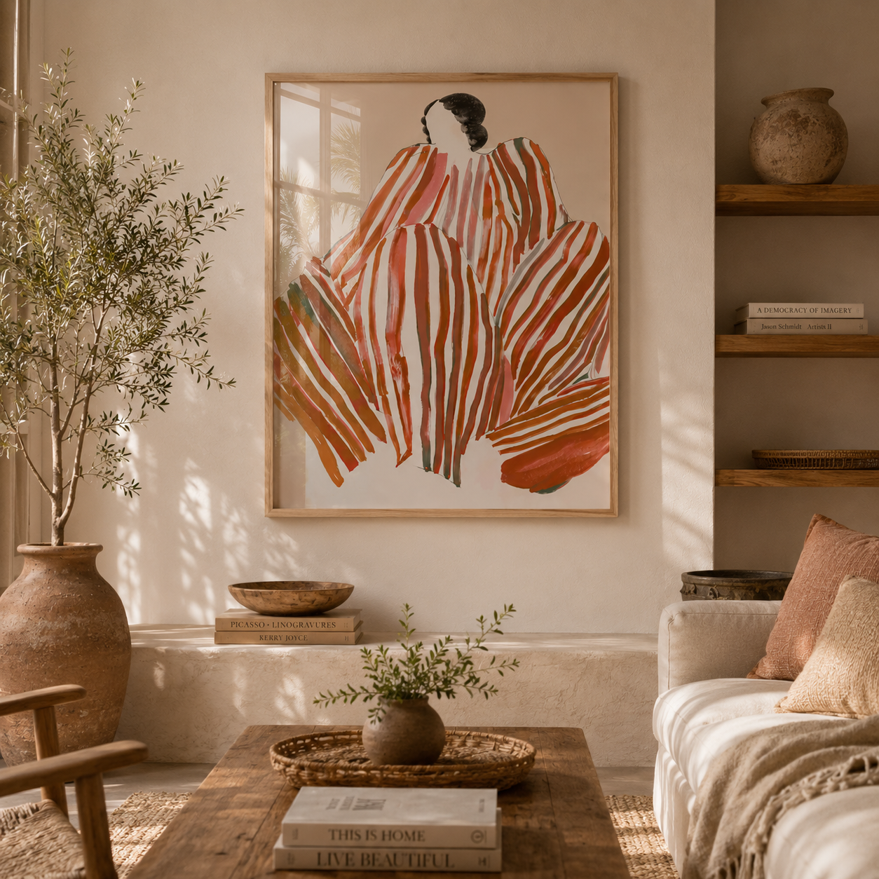 Cuadros Decorativo Ilustración de moda minimalista moderna