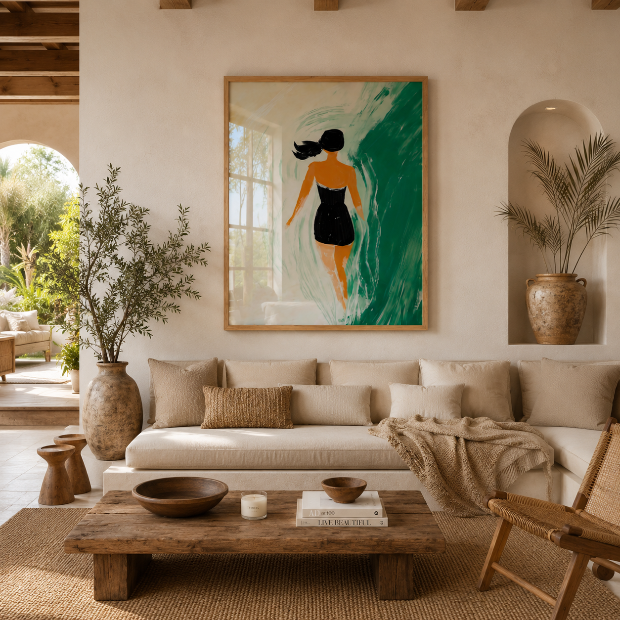 Cuadro Decorativo ilustración Mujer