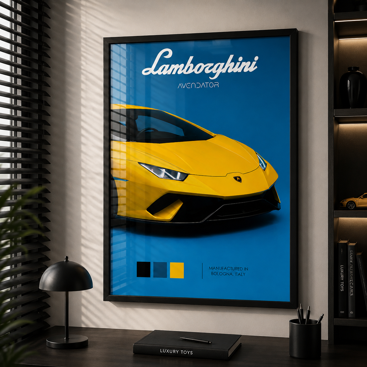 Cuadro Deportivo Lamborghini Aventador